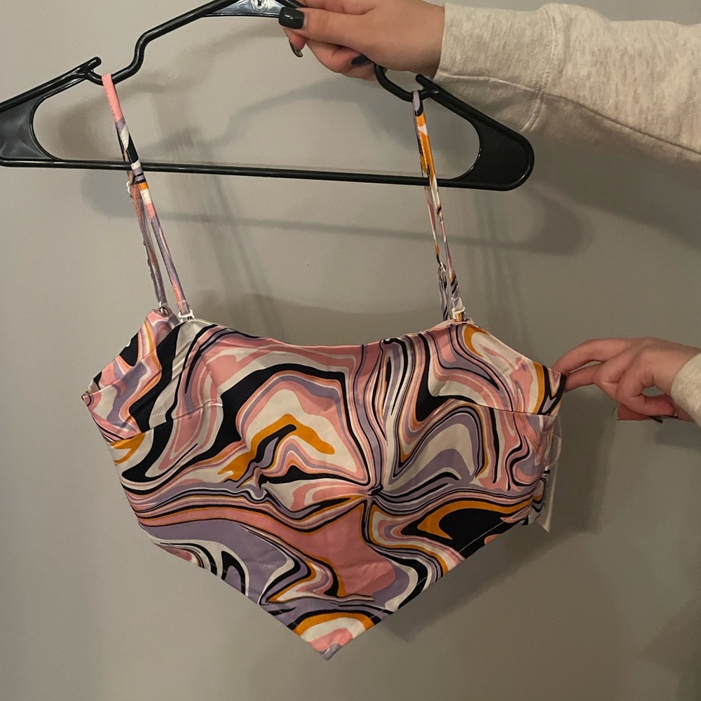 Charolette Russe Bandana Top. Size Small.